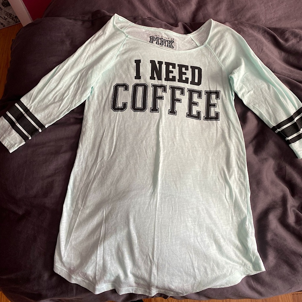 PINK Sleep Tee - Size Extra Small